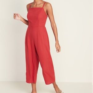 Coral jumpsuit